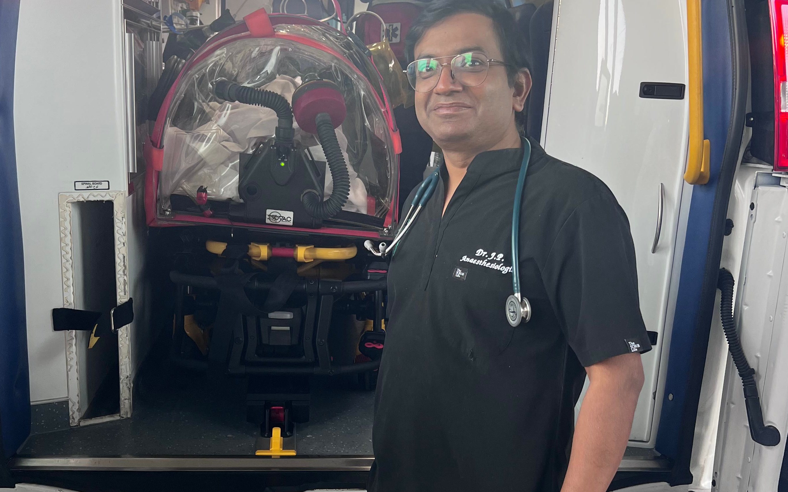 ICU-grade ground ambulance